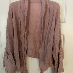 Women's Mauve Shrug